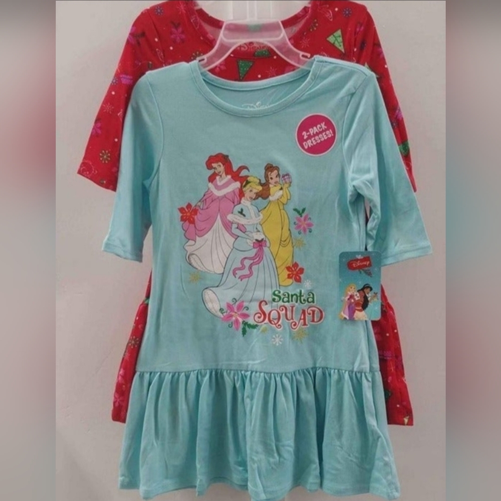 2pk Disney Princess Christmas Dresses